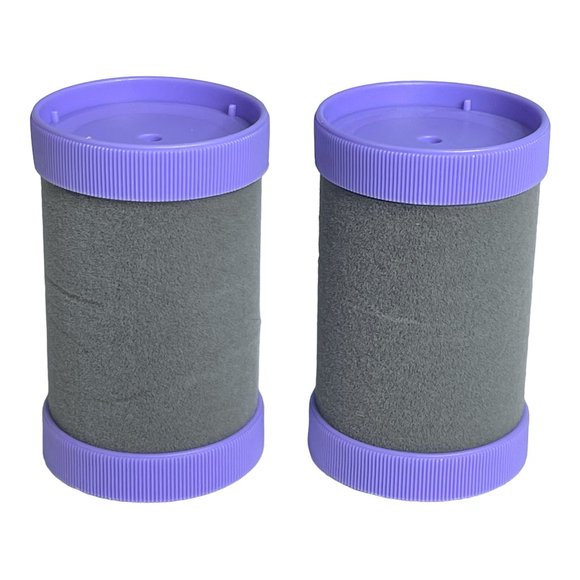 CONAIR More Big Curls Hot Rollers‎ Purple Jumbo 1.5" Replacement Lot of 2 CHV12N - Picture 1 of 3